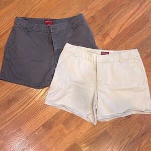 Set Merona cotton blend shorts
